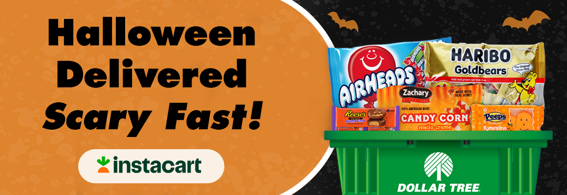 "Halloween Delivered Scary Fast! Instacart"