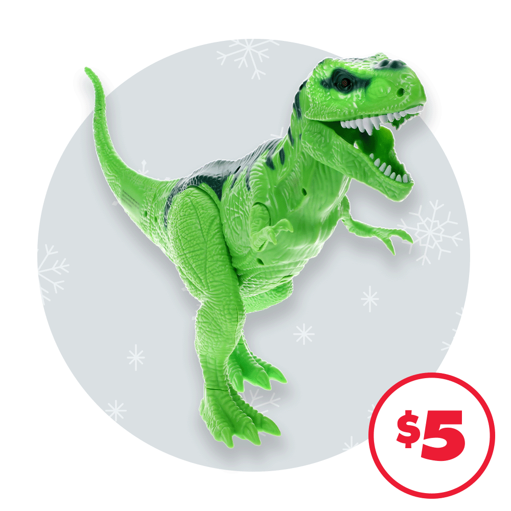 T-rex with light and sound
