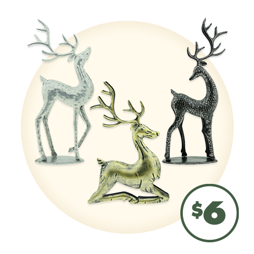Metal Reindeer