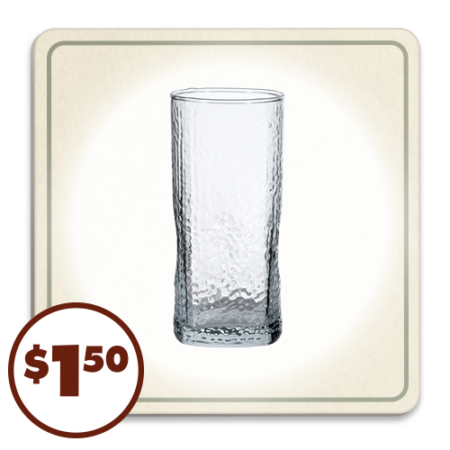 Textured Glass Coolers