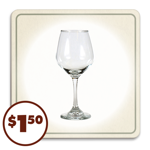 Clear Wine Glasses