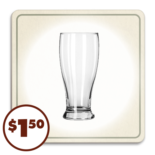 Pub Pilsner Glasses