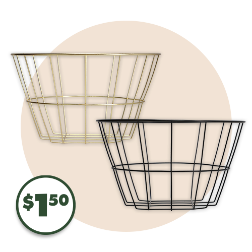 Round Wire Baskets