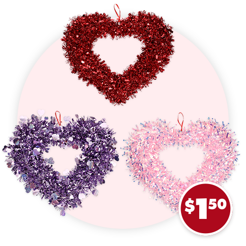 Tinsel Hearts