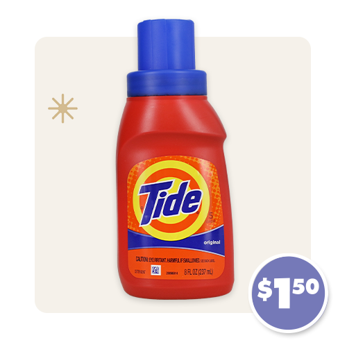 8-oz. Tide Liquid Laundry Detergent