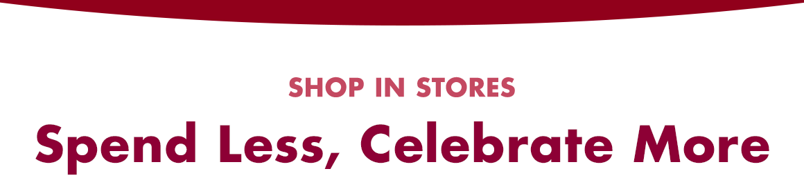 Headline: Spend Less, Celebrate More