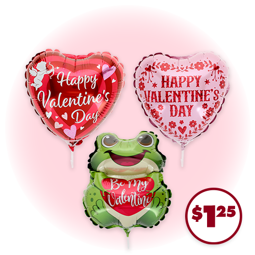 Pre-Inflated 9-in.                                                             Balloon Sticks, 1-ct.