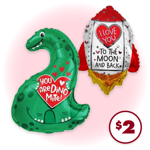 Fun-Shaped                                                             Valentine's Balloons, 1-ct.