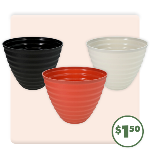 Portable Wave Planters, 1-ct.
