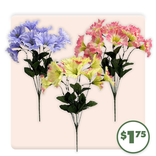 7-Stem Petunia Bushes, 1-ct.
