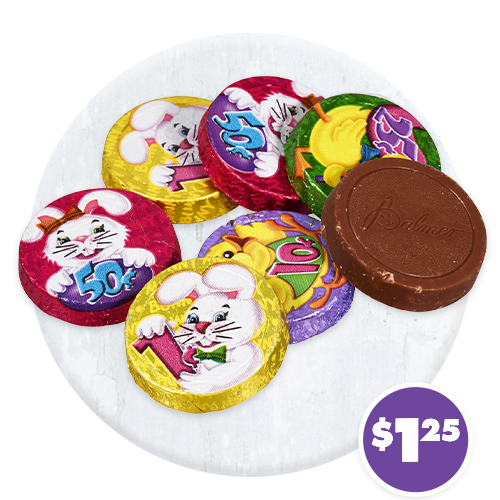 Bunny Munny Coin-Shaped Chocolates