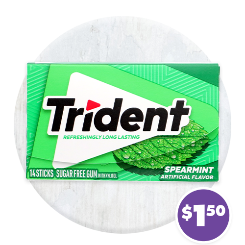 Trident Spearmint Gum