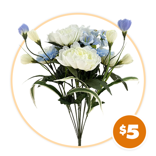 Mixed Floral Bushes