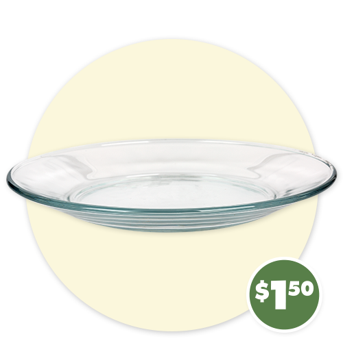 7.5-in. Glass Salad Plates
