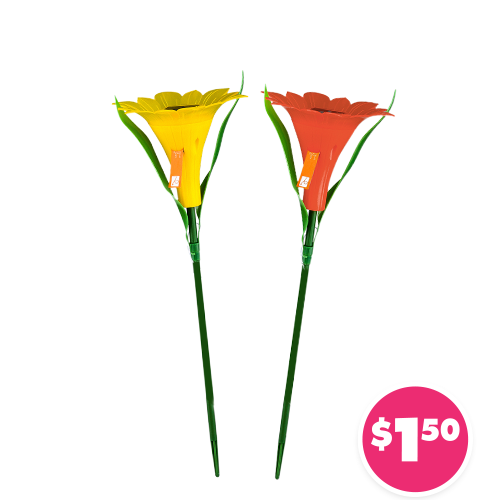 Flower Solar Stake Lights, 1-ct.