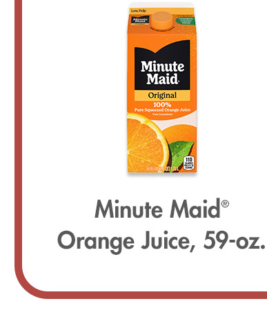 Minute Maid Orange Juice, 59-oz.