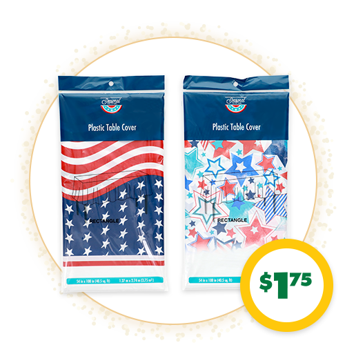 $1.75 Patriotic Table Covers, 1-ct.