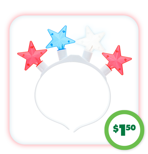 $1.50 Flashing Headbands
