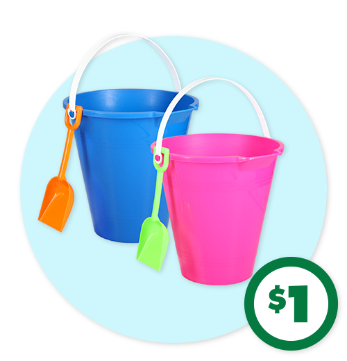 $1 Pails with Shovels, 1-ct.