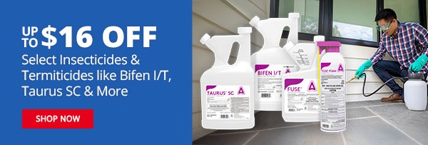 CSI Up to $16 Off Select Insecticides & Termiticides like Bifen I/T, Taurus SC & More - Shop Now
