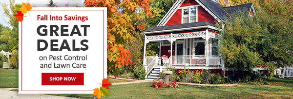 Fall Into Savings - Great Deals on Pest Control & Lawn Care |SHOP NOW|