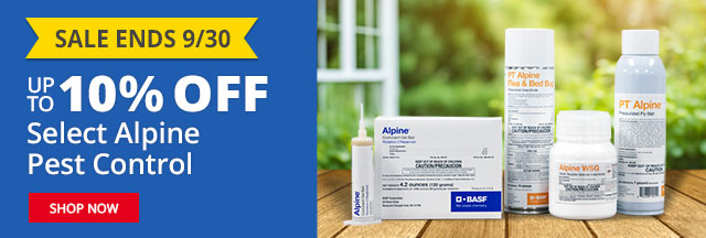 Sale Ends 9/30 - Up to 10% OFF Select Alpine Pest Control - SHOP NOW