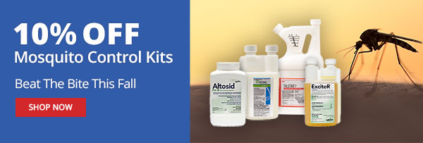 10% Off Mosquito Control Kits - Beat The Bite This Fall - Shop Now