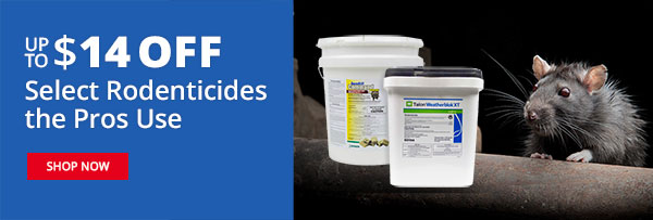 Up to $14 Off Select Rodenticides the Pros Use – Shop Now