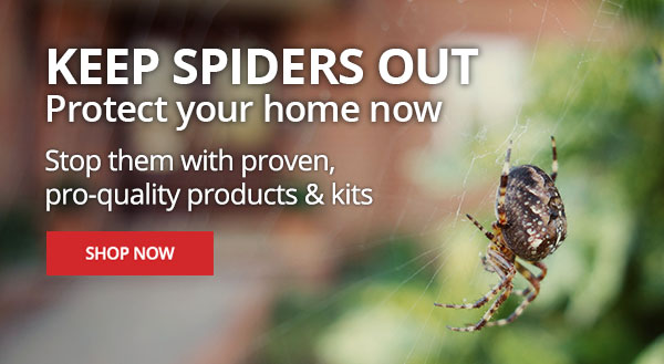 Spiders Keep Spiders Out - Protect Your Home Now - Stop them with proven pro-quality products & kits |SHOP NOW|