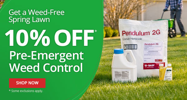 10% Off* Pre-Emergent Weed Control - Get A Weed-Free Lawn - Shop Now *Some Exclusions Apply |SHOP NOW|