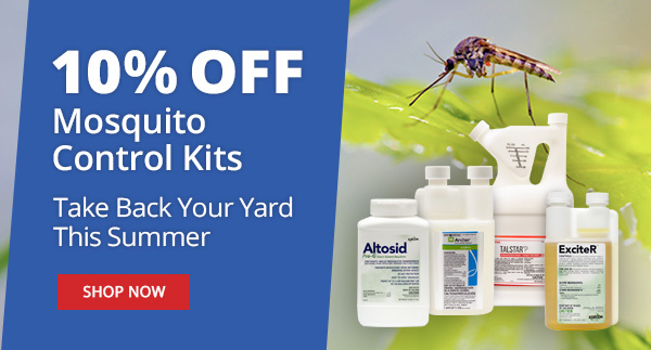 10% OFF Mosquito Control Kits - Take Back Your Yard - Shop Now