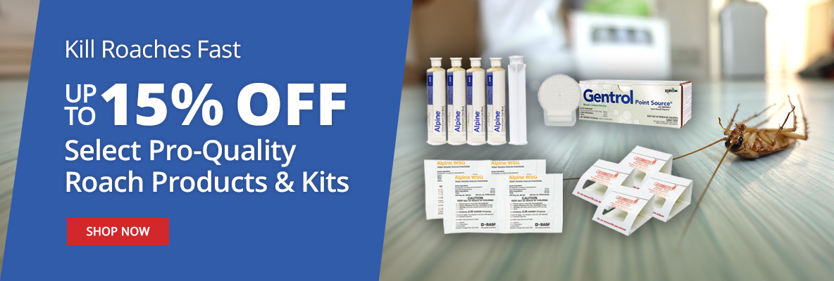 Kill roaches fast. Up to 15% off Select Pro-Quality roach products & kits - shop now