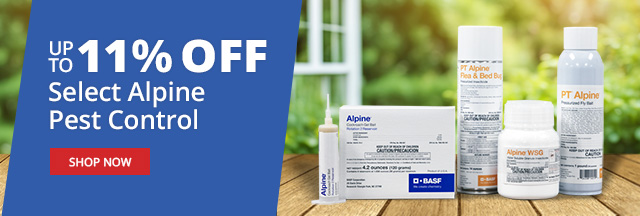 Up to 11% Off Select Alpine Pest Control - SHOP NOW