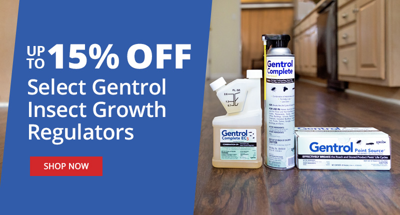 title Up to 15% off select gentrol insect growth regulators - shop now