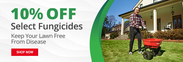 title 10% Off Select Fungicides - Keep Your Lawn Free From Disease - Shop Now