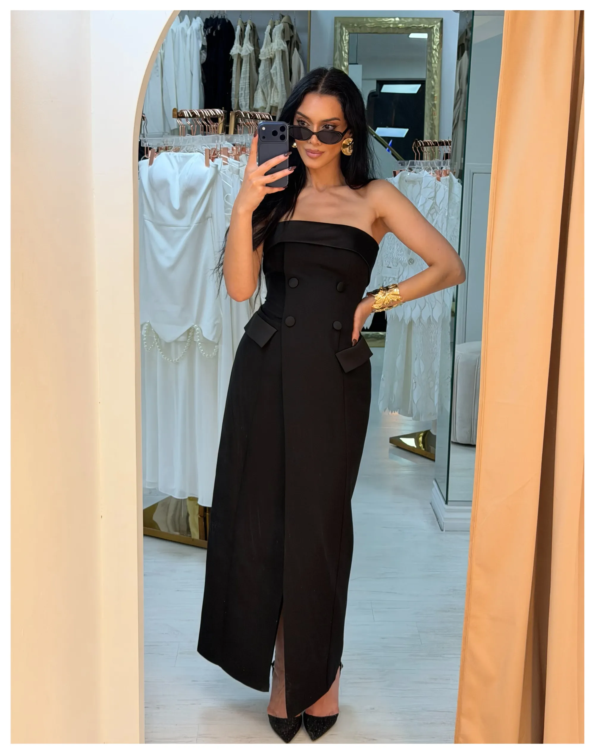 Vidi dress in black