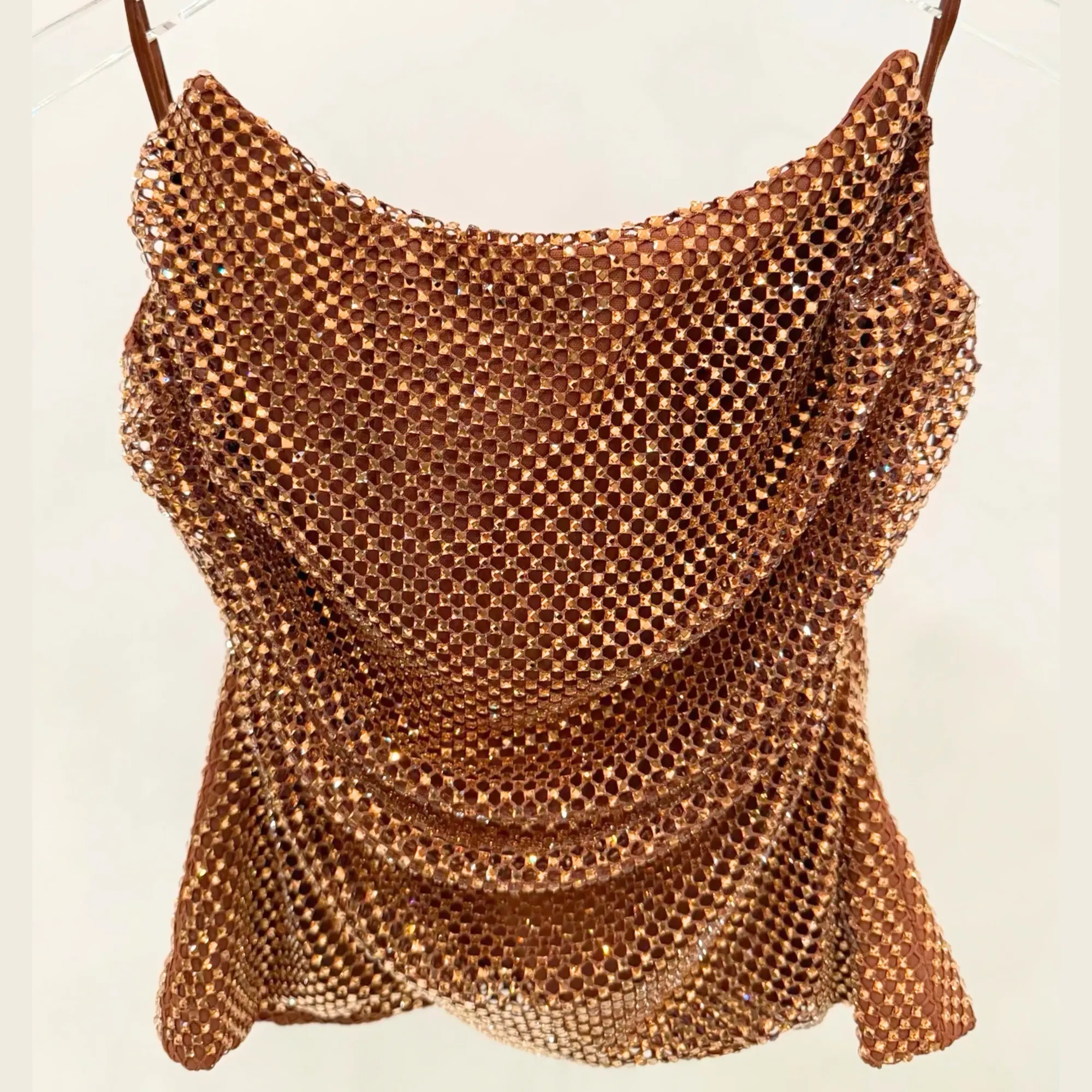 Miel sequin corset