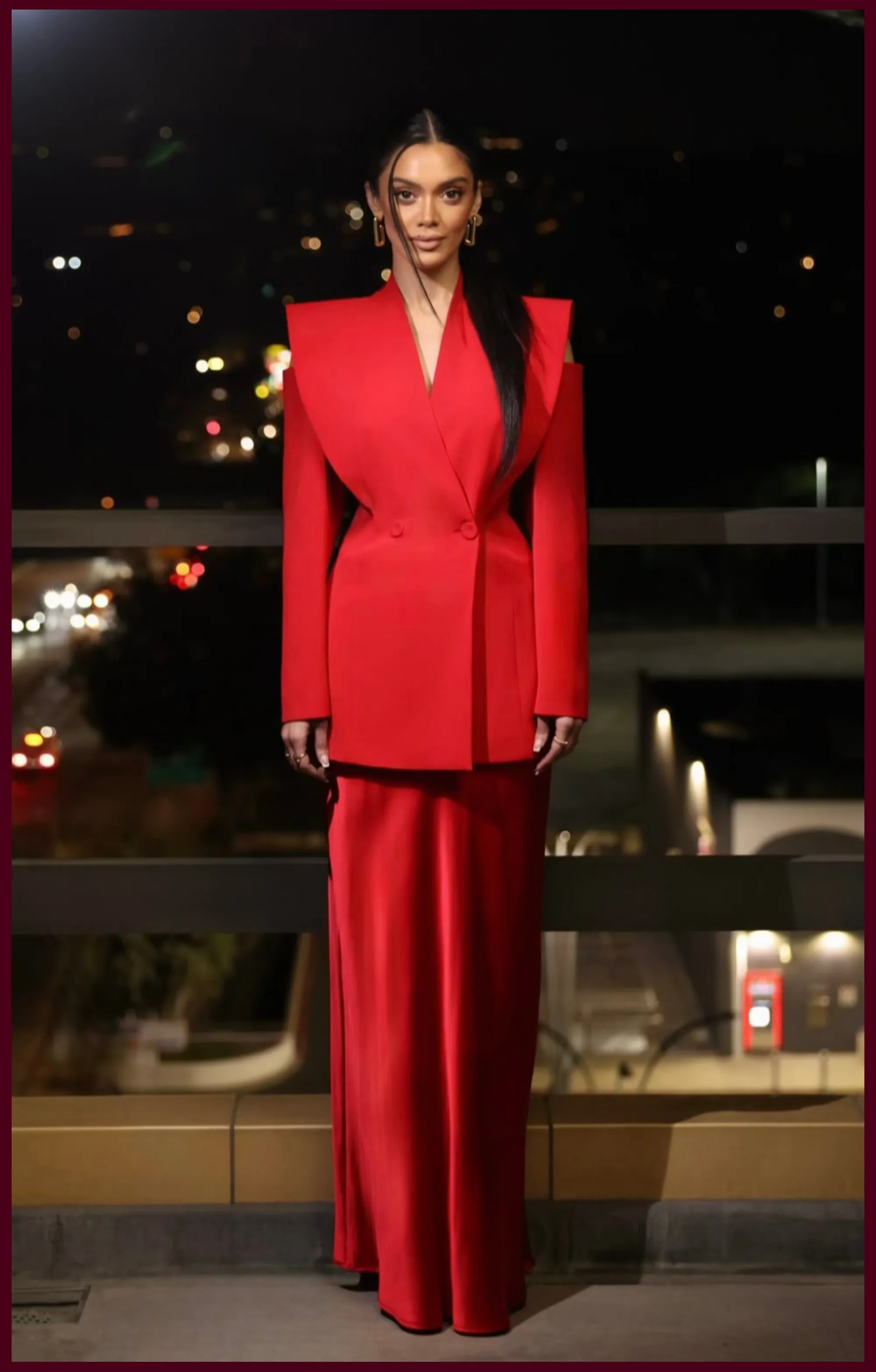Consort Blazer in red