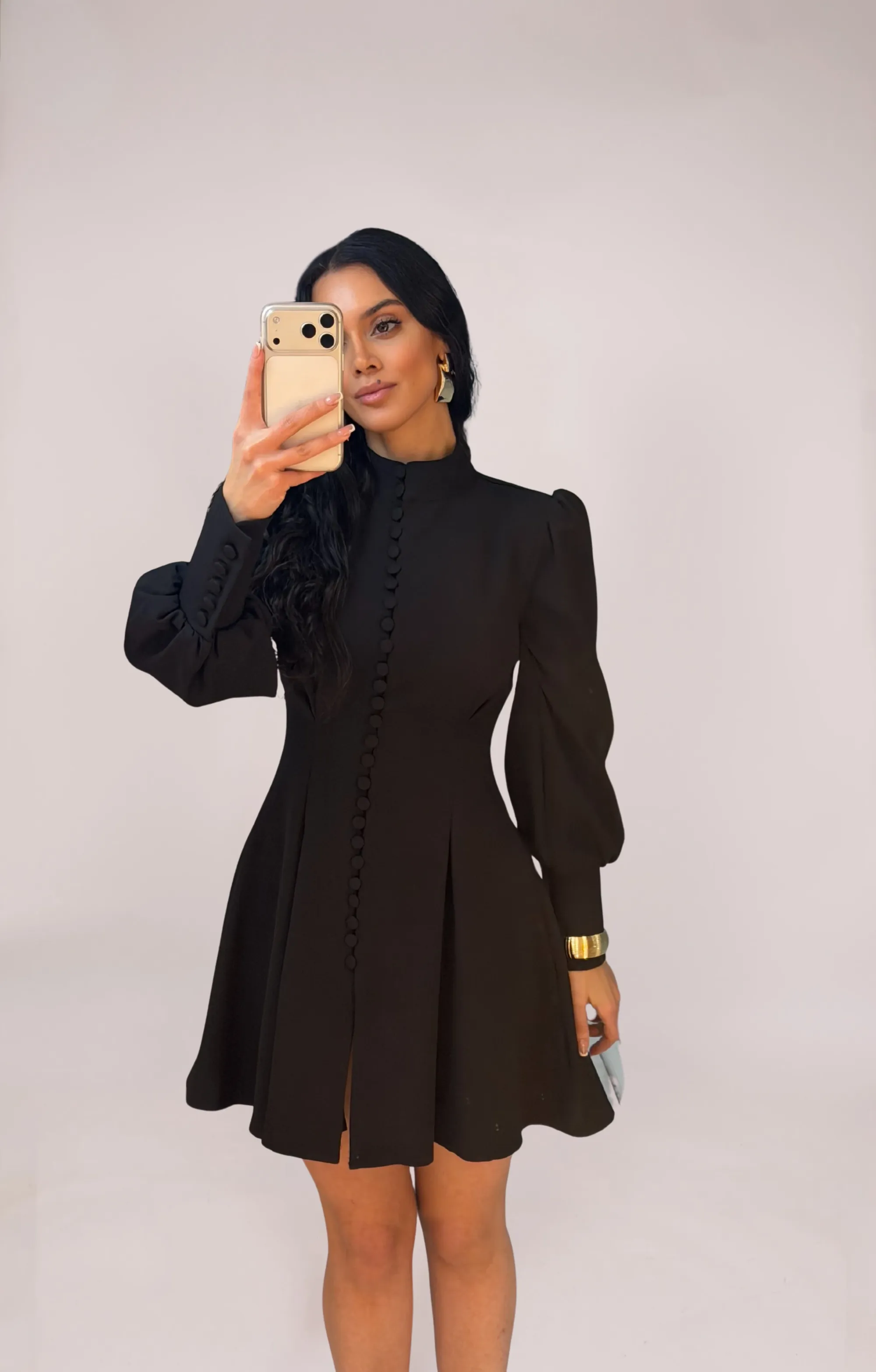 Gia button up dress