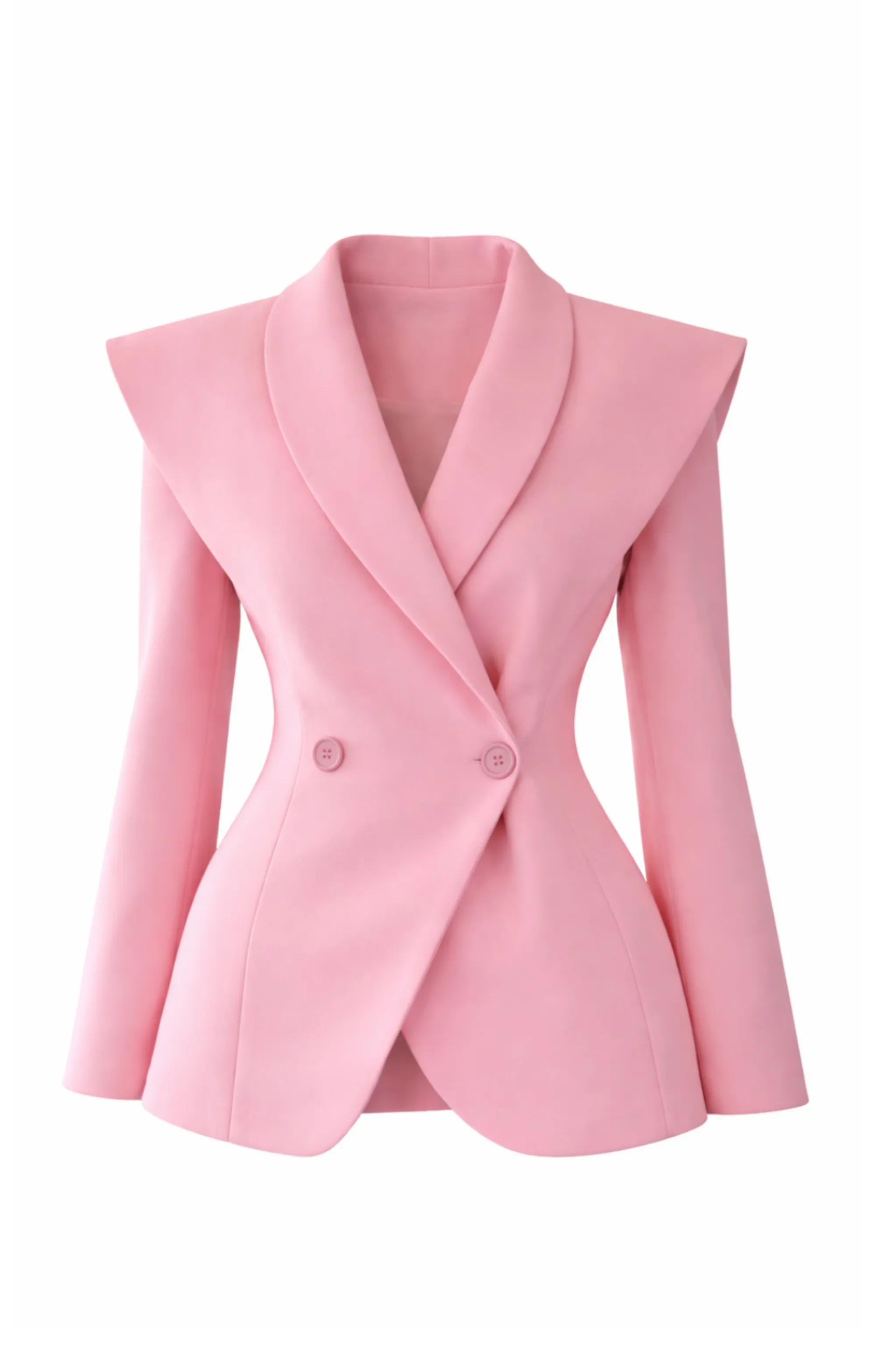 Kaia structured blazer in pink