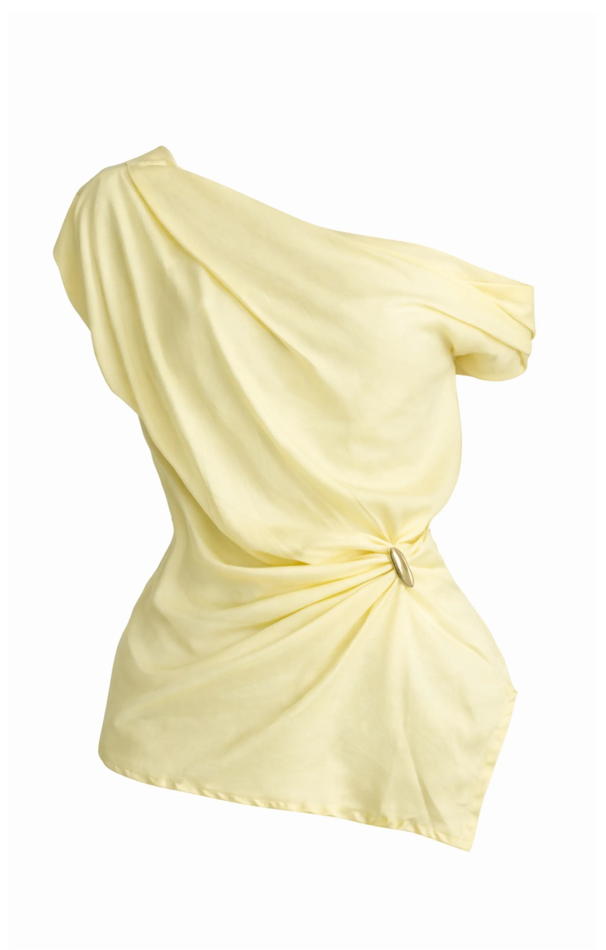May top in yellow