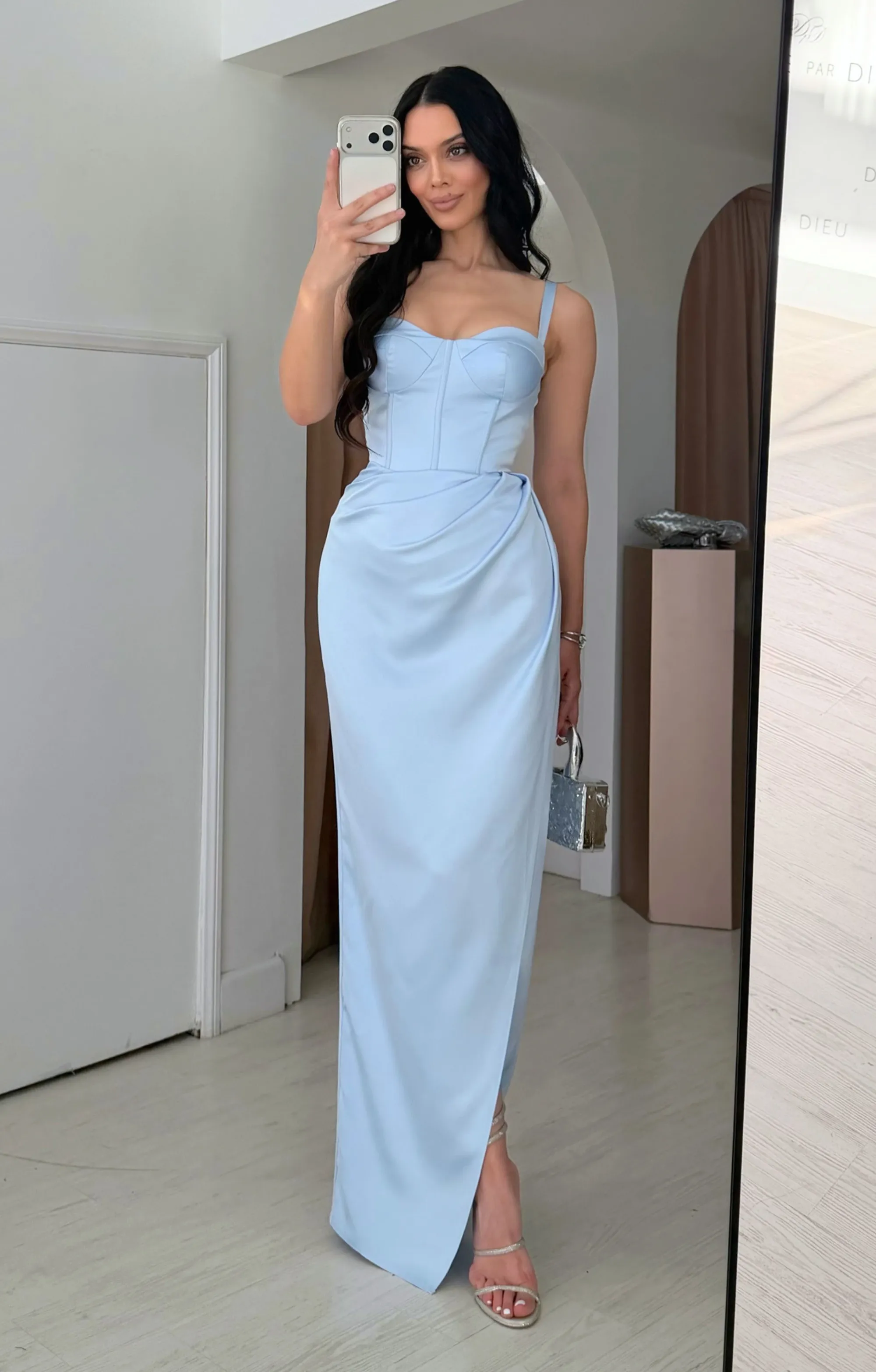 Sapphire corset dress