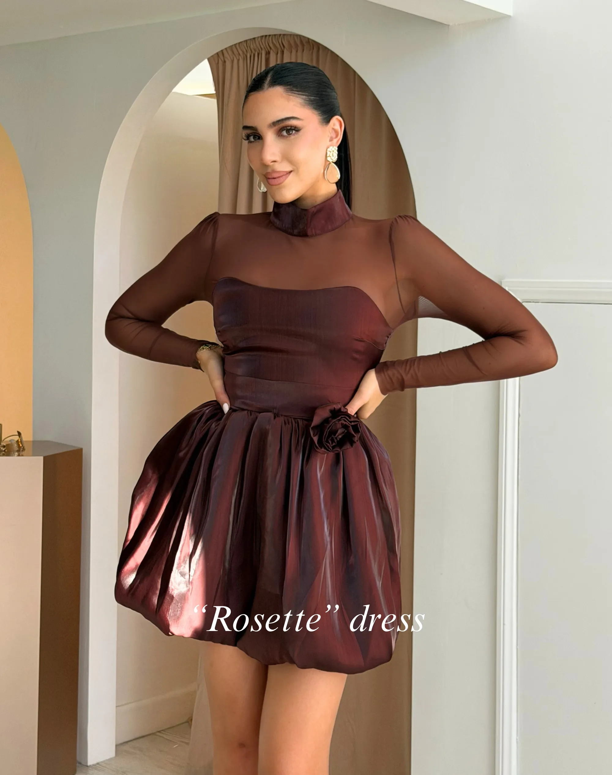 Rosette dress