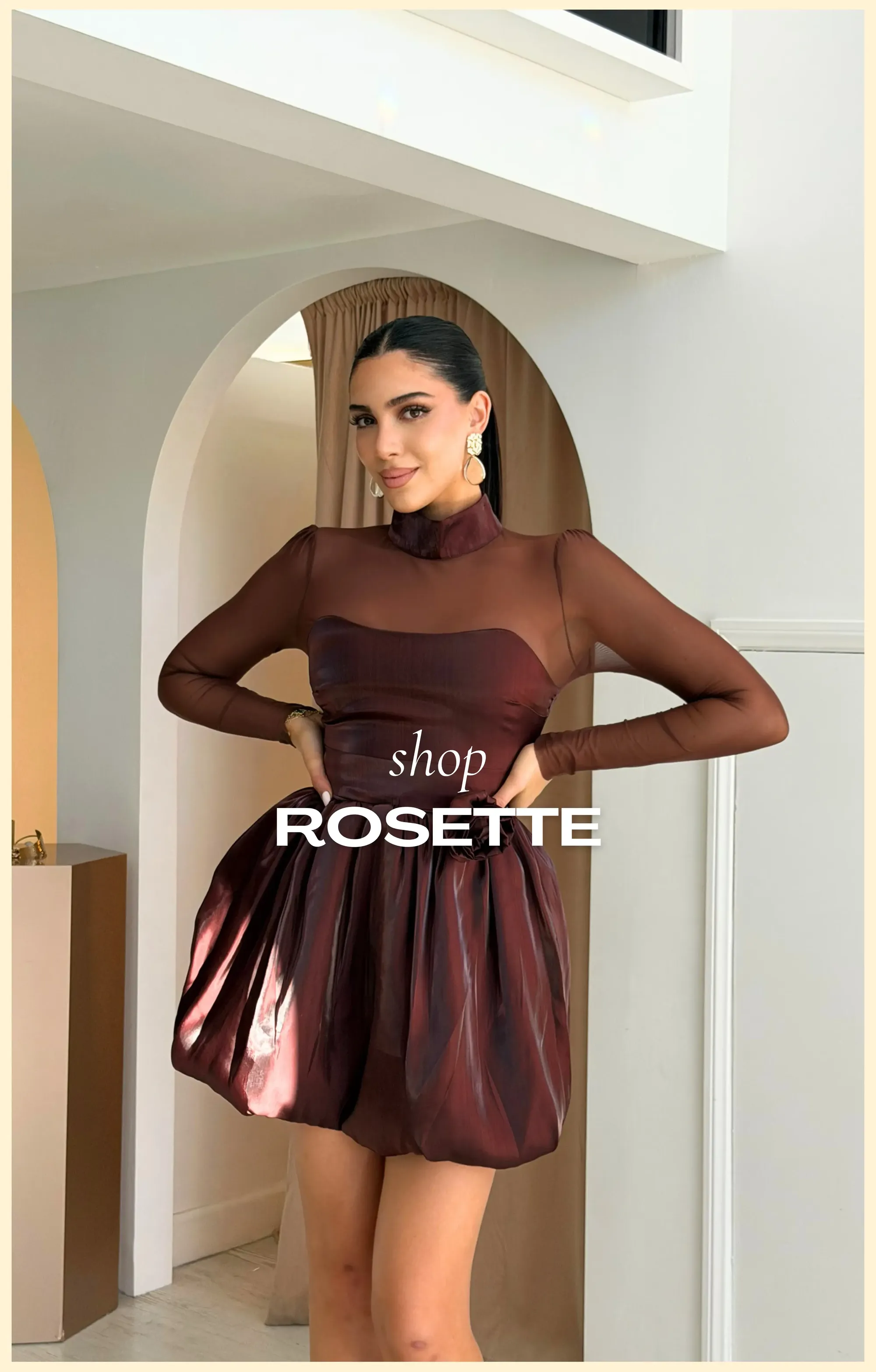 Rosette dress