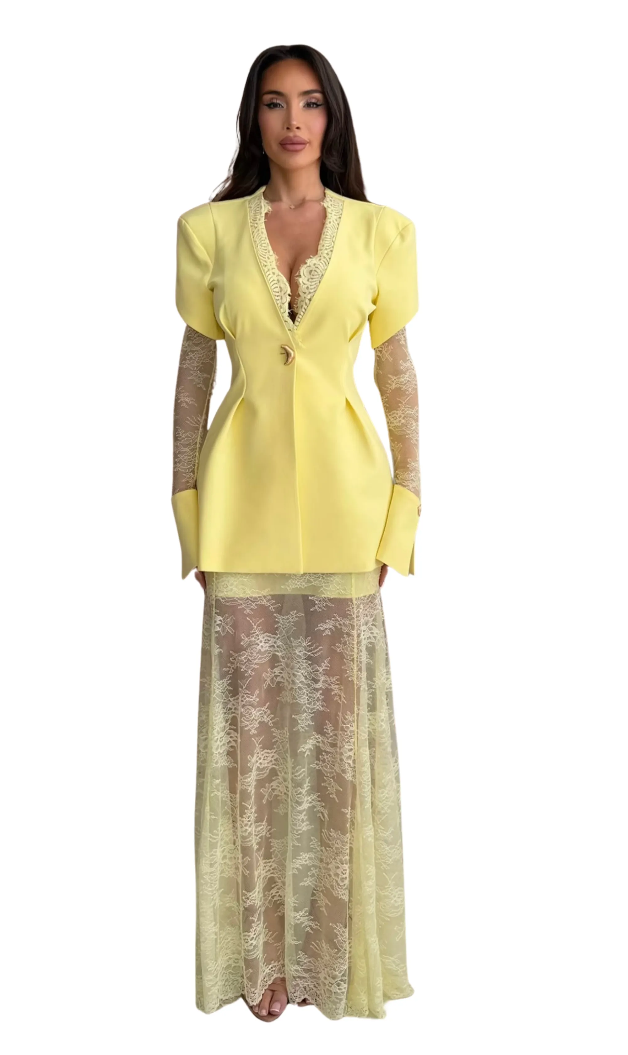 Aurelia blazer and skirt set
