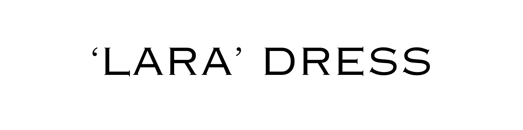 lara dress