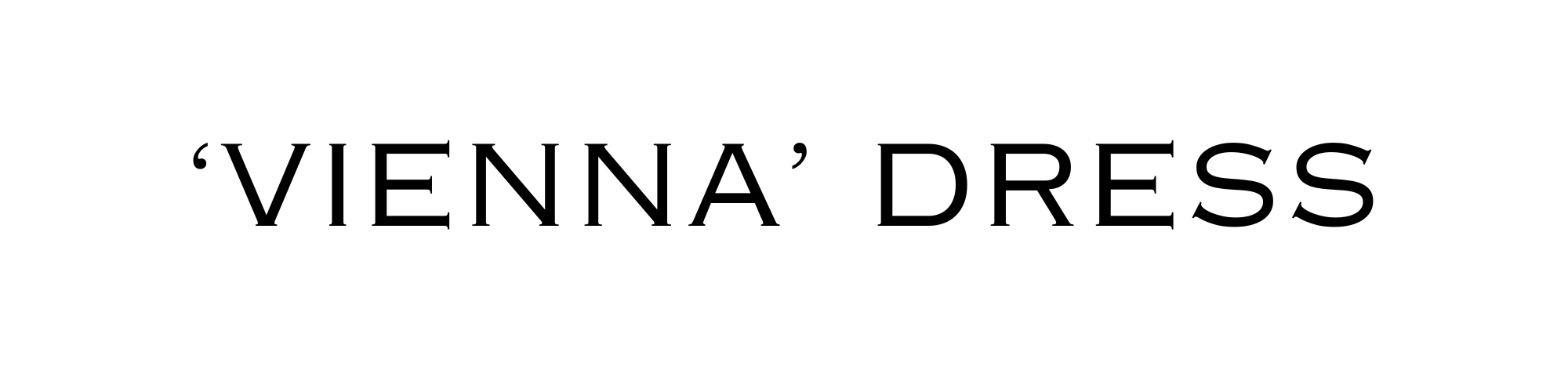 Vienna dress