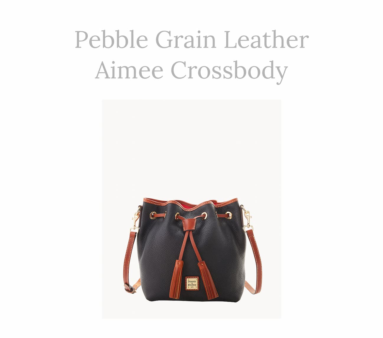 Pebble Grain Aimee Crossbody