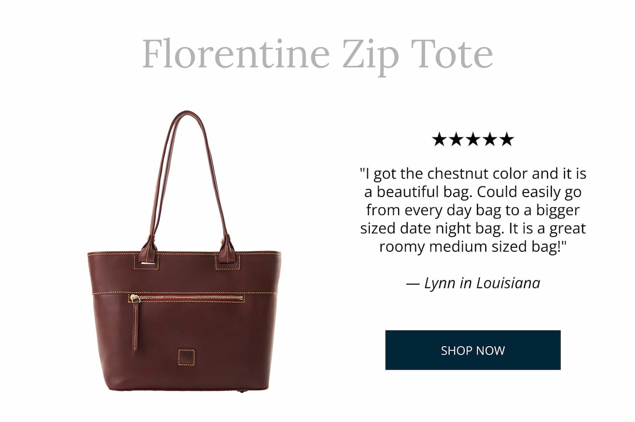 Florentine Zip Tote