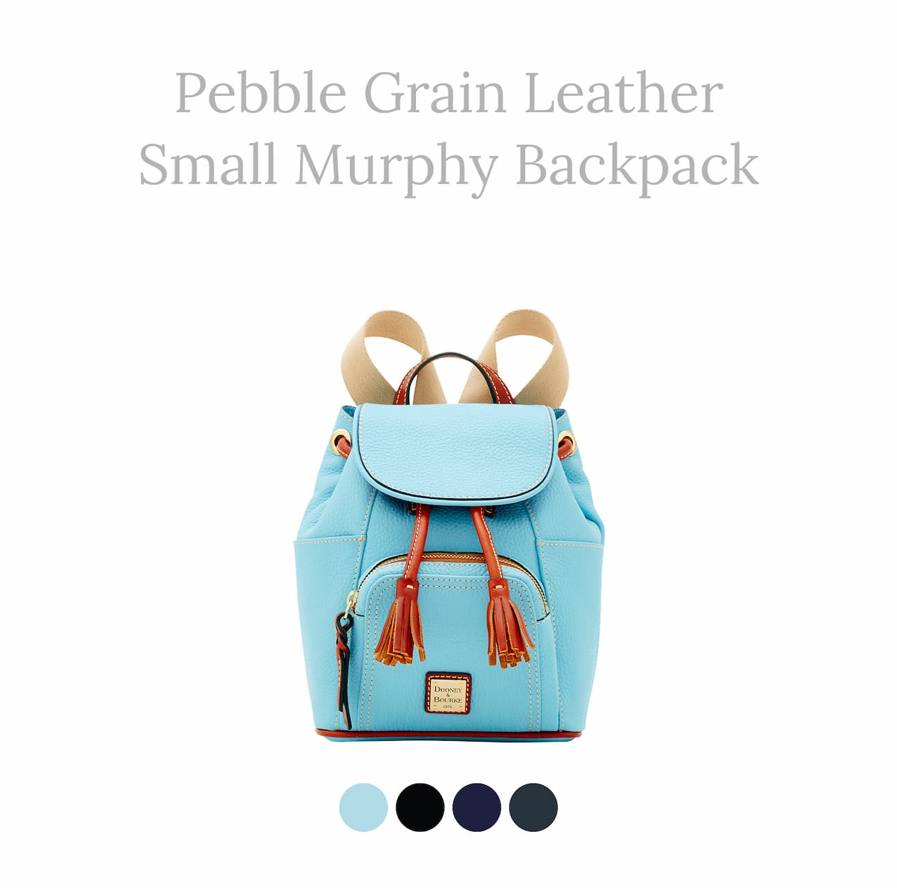 Pebble Grain Small Murphy Backpack